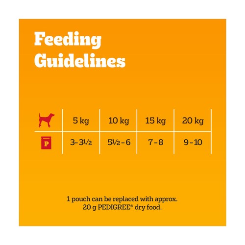 Pedigree Senior Wet Dog Food Pouches Mixed in Jelly