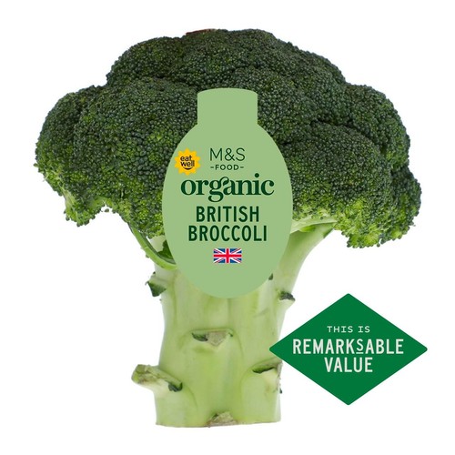 M&S Organic Broccoli