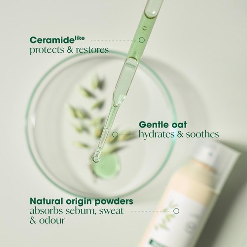 Klorane Extra-Gentle Tinted  Dry Shampoo Oat & CeramideLIKE