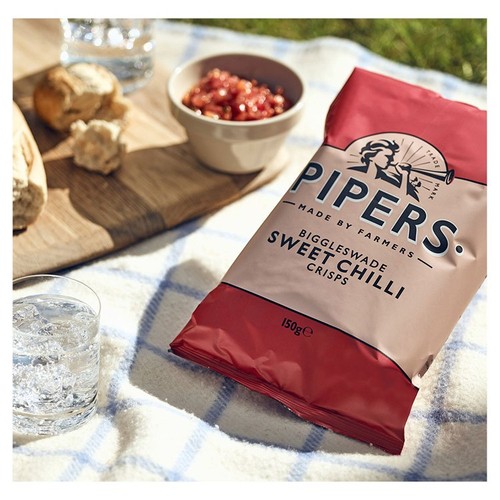 Pipers Biggleswade Sweet Chilli Sharing Bag Crisps