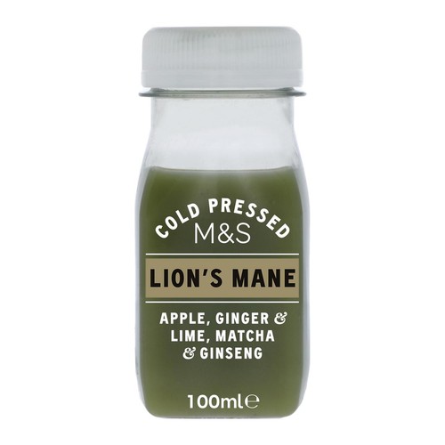 M&S Cold Pressed Lion's Mane Shot