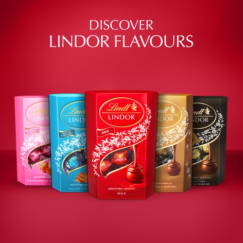 Lindt Lindor Milk Chocolate Truffles Box