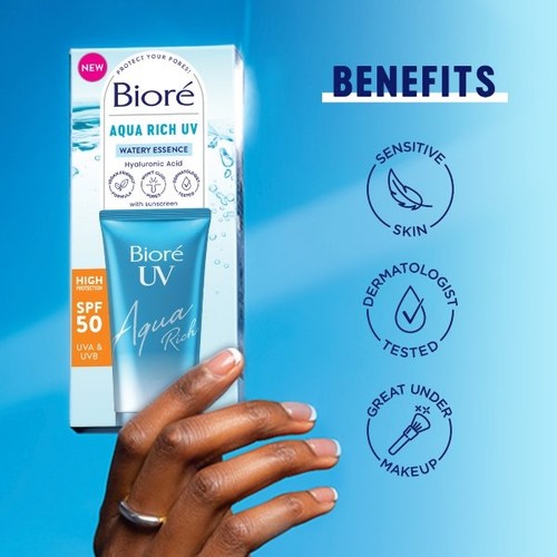 Biore UV Aqua Rich Water Essence Sunscreen SPF50