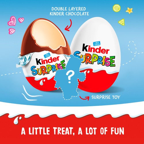 Kinder Surprise Chocolate Egg with Toy
