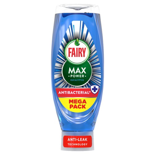 Fairy Max Power Washing Up Liquid Antibac