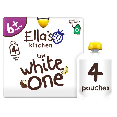 Ella's Kitchen The White One Smoothie Pouch Multipack 6+ Months
