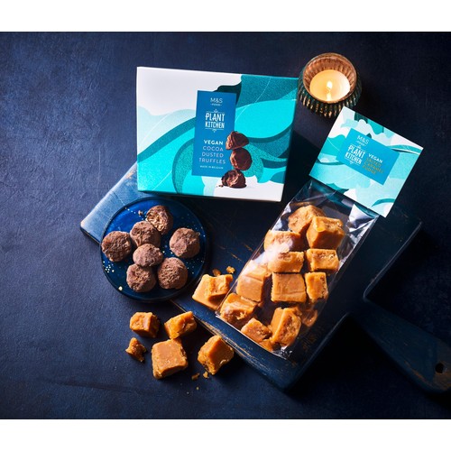 M&S Vegan Cocoa Dusted Truffles