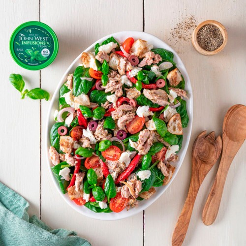 John West Basil No Drain Tuna Infusions