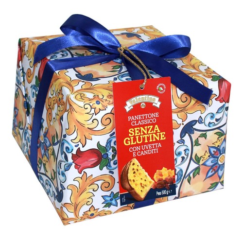 Valentino Traditional Gluten Free Panettone Hand-wrapped