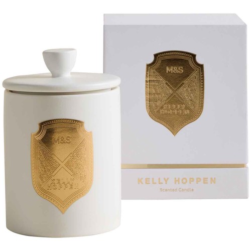 M&S X Kelly Hoppen No. 1 Fragrance Decorative Scented Candle, White
