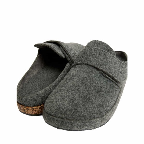 M&S Mens Corkbed Mule Slippers  6 Grey