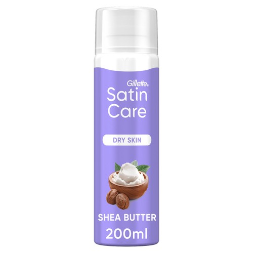 Satin Care Shave Gel Shea Butter Dry Skin