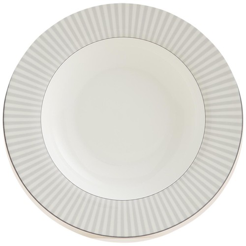 M&S Collection Hampton Pasta Bowl, One Size, Grey Mix