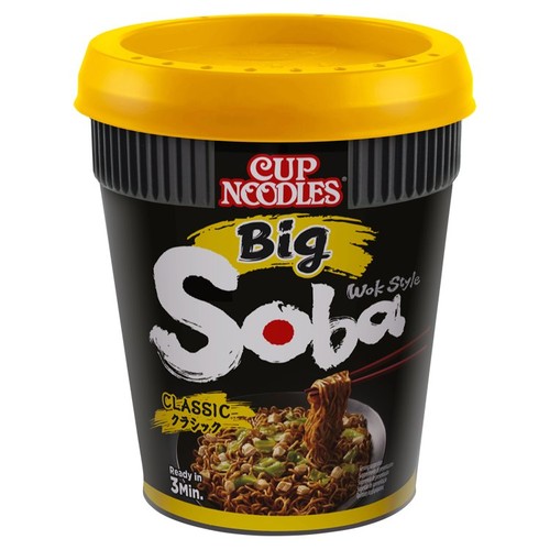 Nissin Big Soba Classic Noodle Pot