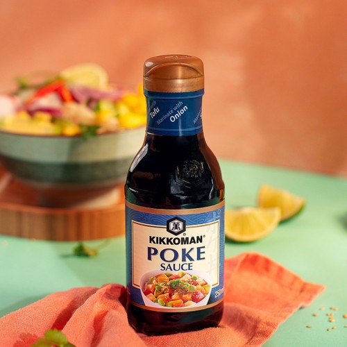 Kikkoman Poke Sauce with Soy, Sesame & Chilli