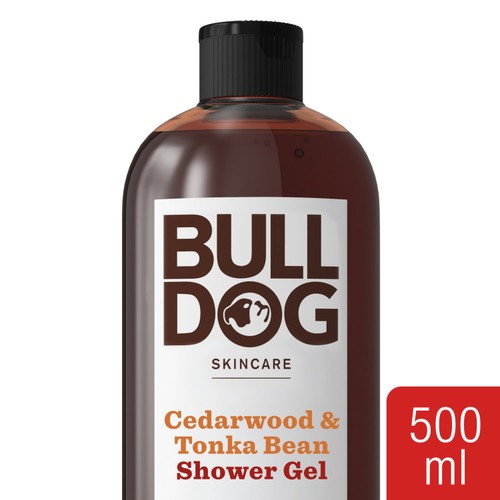 Bulldog Mens Cedarwood and Tonka Bean Shower Gel