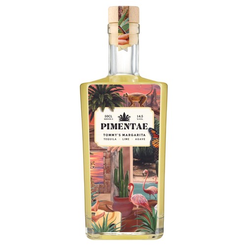 Pimentae Tommy's Tequila Margarita Cocktail Bottle