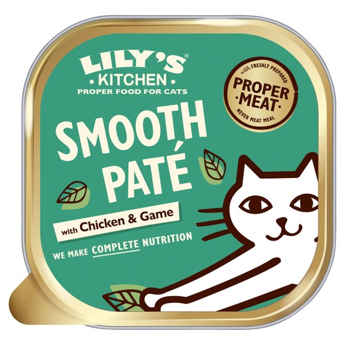 Lily's Kitchen Chicken & Game Pate for Cats