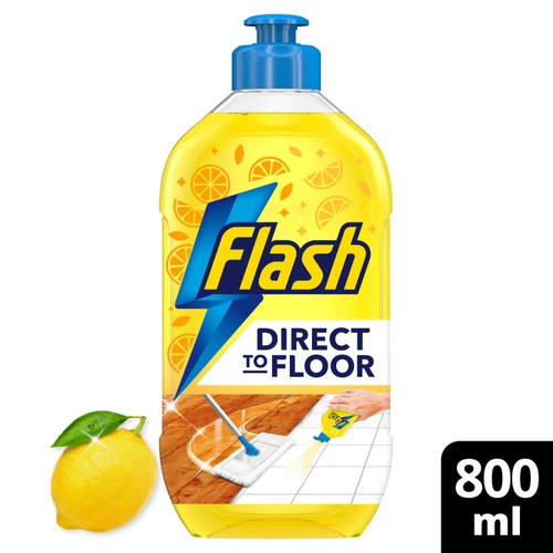 Flash Direct to Floor Cleaner Lemon