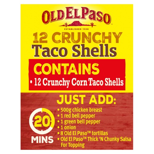 Old El Paso Crunchy Taco Shells