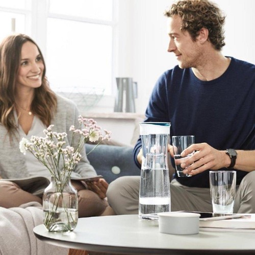 BRITA Water Filter Carafe White (1.3L) 