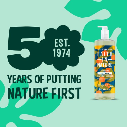 Faith In Nature Body Wash - Grapefruit & Orange