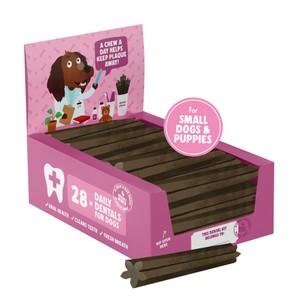 Denzel's Puppy Dental Sticks, Salmon, Spearmint & Coconut Oil