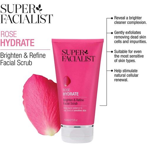 Super Facialist Rose Facial Exfoliating Scrub