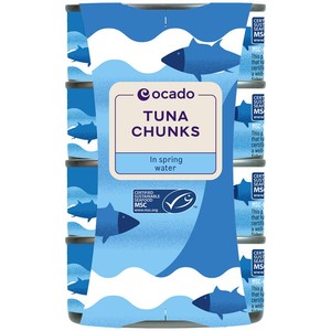 Tuna Chunks in Spring Water 4 x 145g (580g)