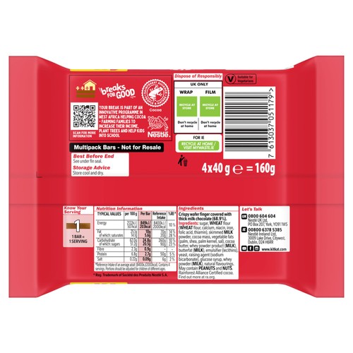 KitKat Chunky Milk Chocolate Bar