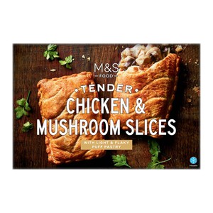 M&S 2 Chicken & Mushroom Slices