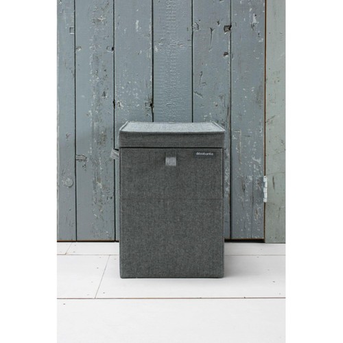 Brabantia 35 Litre Black Stackable Laundry Box