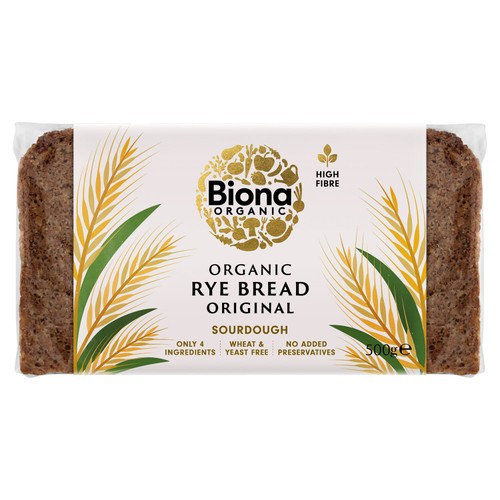 Biona Organic Rye Bread Sliced