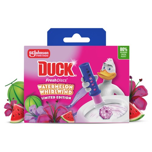 Duck Fresh Disc Holder Watermelon Whirlwind