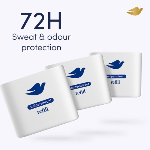 Dove No30 Macadamia & Coconut 72h Antiperspirant Deodorant Refillable Kit