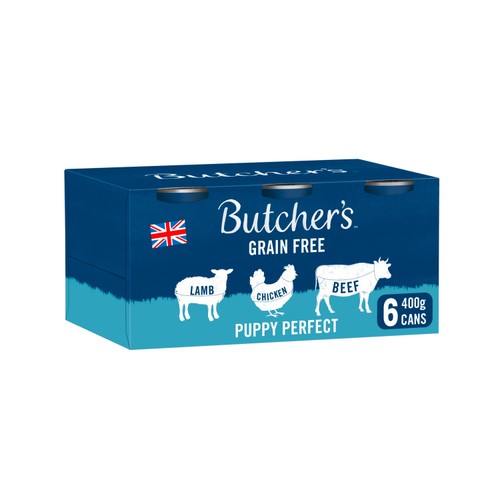 Butcher's Puppy Perfect Dog Food Tins