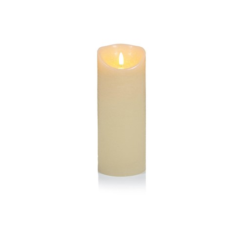 Cream FlickABright Timer LED Candle