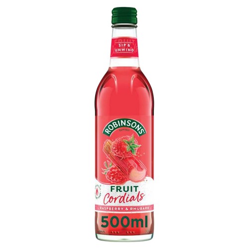 Robinsons Fruit Cordials Raspberry, Rhubarb & Orange Blossom