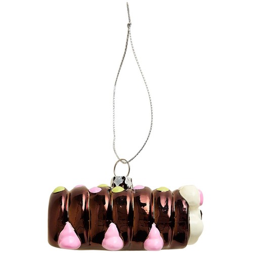 M&S Connie Cake Dec, Brown Mix