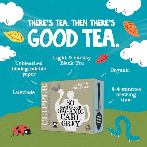 Clipper Fairtrade Organic Earl Grey Tea Bags