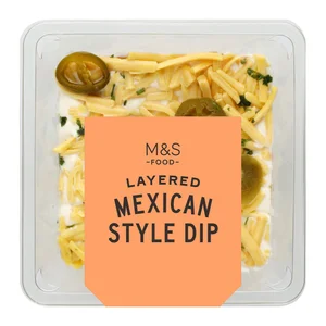 M&S Mexican Style Layered Dip