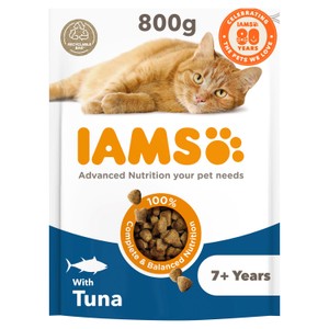 Iams Dry Cat With Tuna 1+ Years