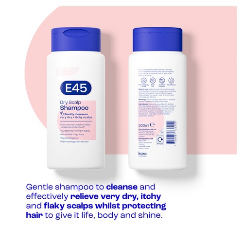 E45 Anti-Dandruff Shampoo for Itchy & Dry Scalp