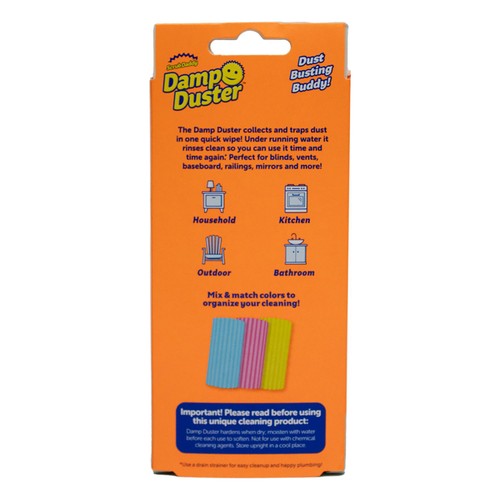 Scrub Daddy Damp Duster Pink