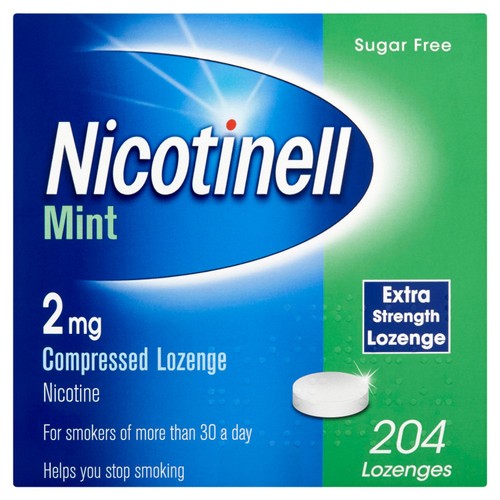 Nicotinell Nicotine Lozenge Quit Smoking Sugar Free Mint 2mg