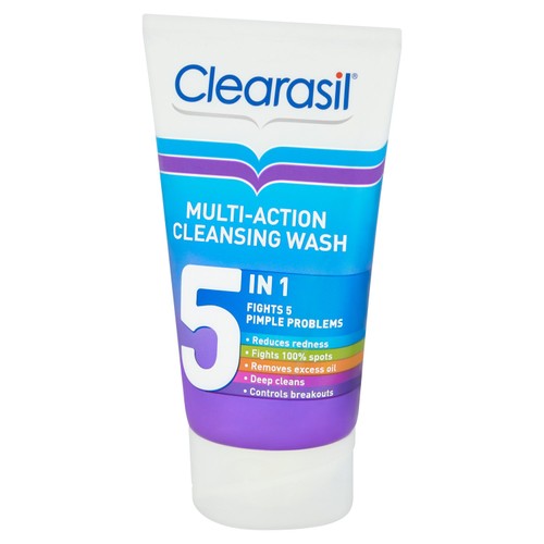 Clearasil 5 in 1 Multi-Action Acne Face Wash
