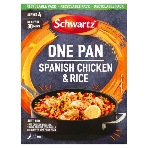 Schwartz One Pan Spanish Chicken & Rice Recipe Mix