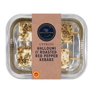 Collection Master Grill Halloumi & Roasted Red Pepper Kebabs