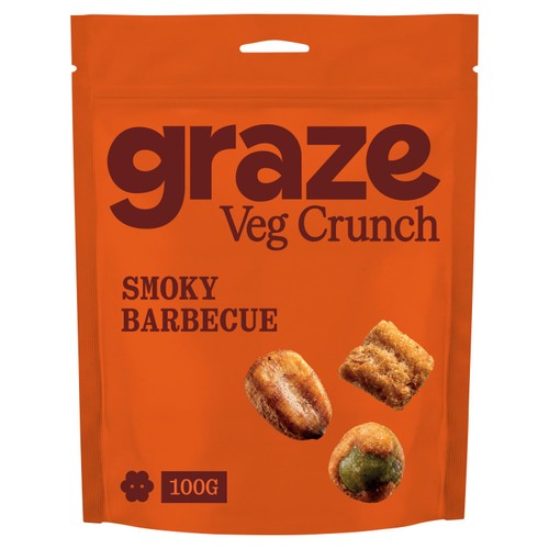 Graze Smoky BBQ Crunch Sharing Bag Snack