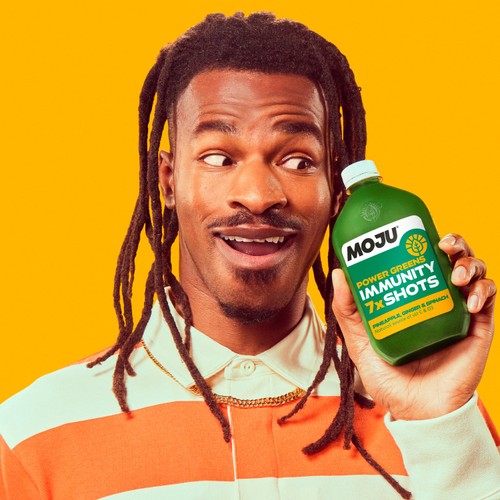 MOJU Power Greens Immunity Dosing Bottle 7x Shots